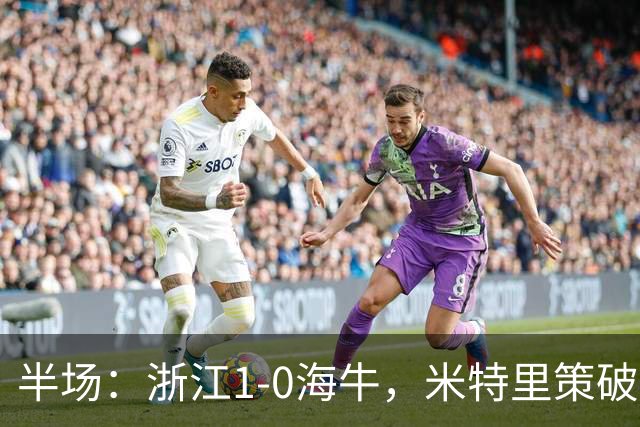 半场：浙江1-0海牛，米特里策破门，林创益伤退